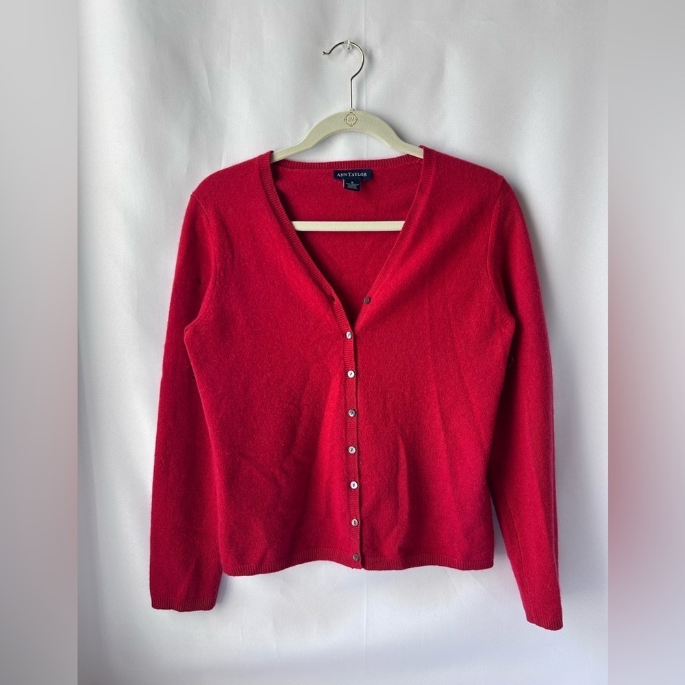 Ann Taylor Cashmere sweater/Cardigan
